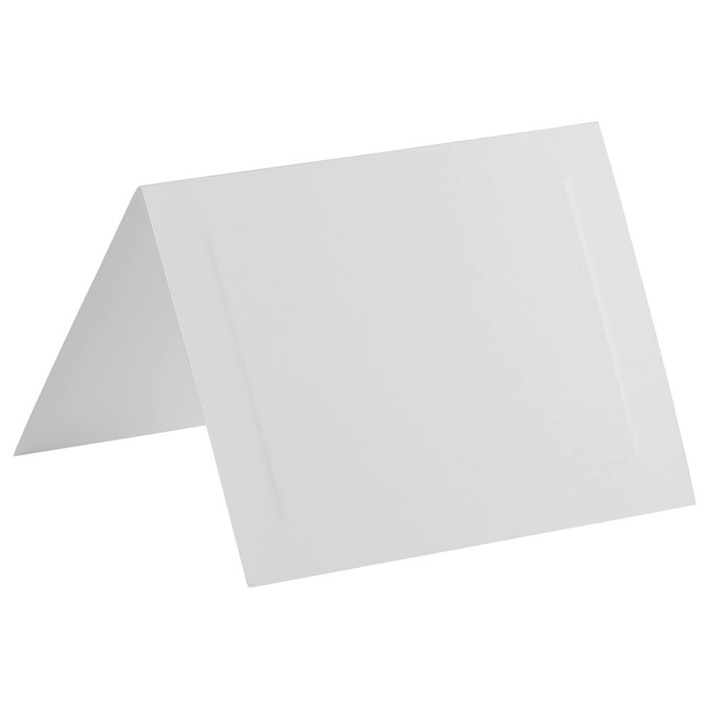 Blank Foldover Cards, A7, White, 500/Pack O515508