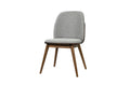 Mid Century Modern Solid Wood Side Chairs (Set of 2) Q48806