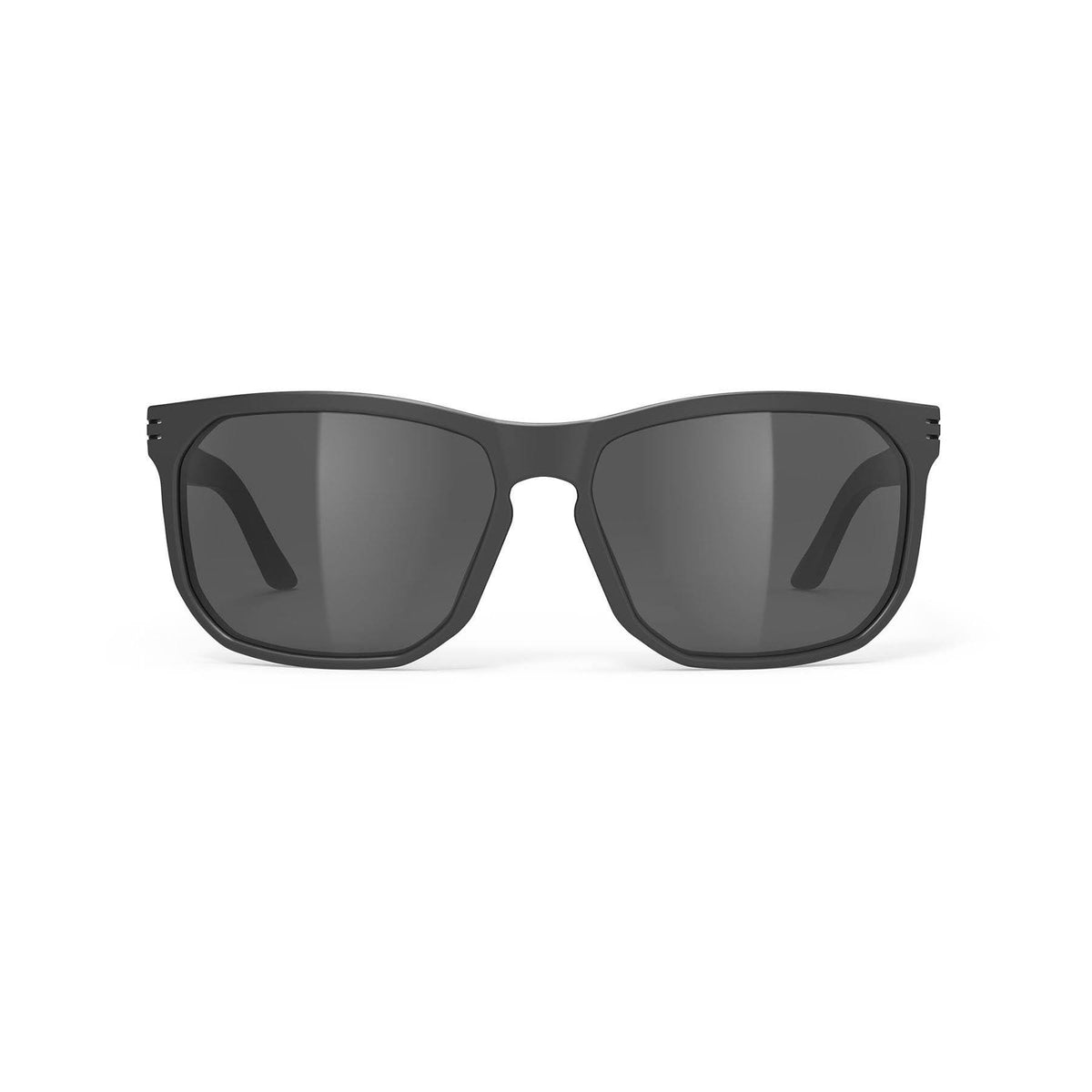 Black Matte Eyewear with Polar Grey Laser Lenses Y6937