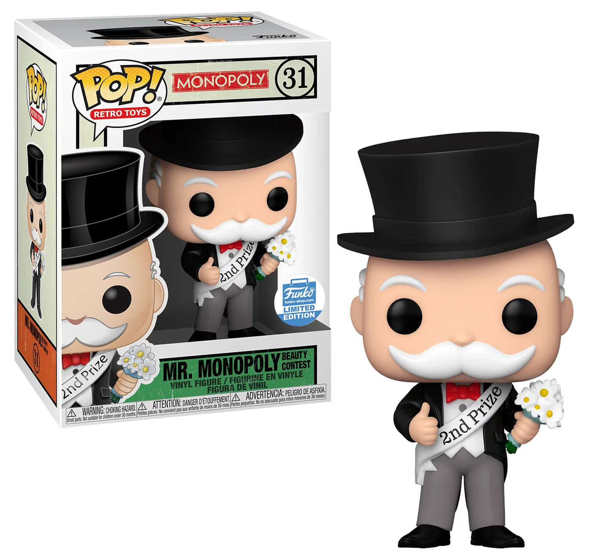 Mr. Monopoly Vinyl Figure L55033