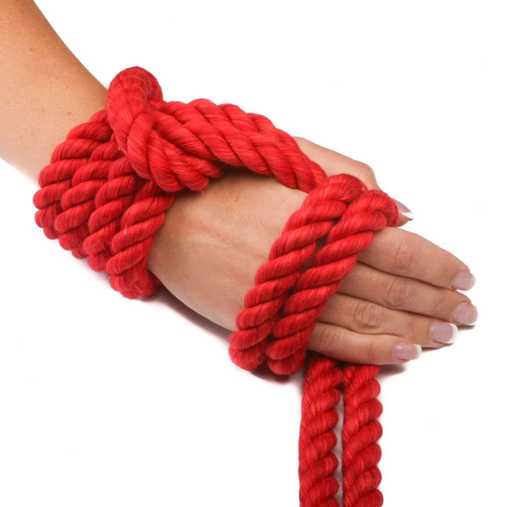 Red Cotton Rope (1/4 inch x 600 Feet) L85176