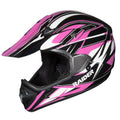 Pink Open Face Helmet A6865
