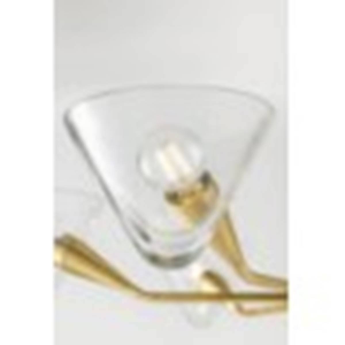 Polished Nickel 3 Light Semi Flush P370002