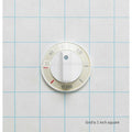 White Control Knob M2384
