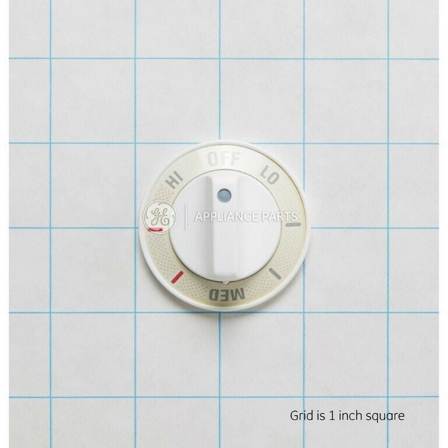 White Control Knob M2384