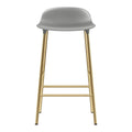 Counter Height Metal Legs Bar Stool L752