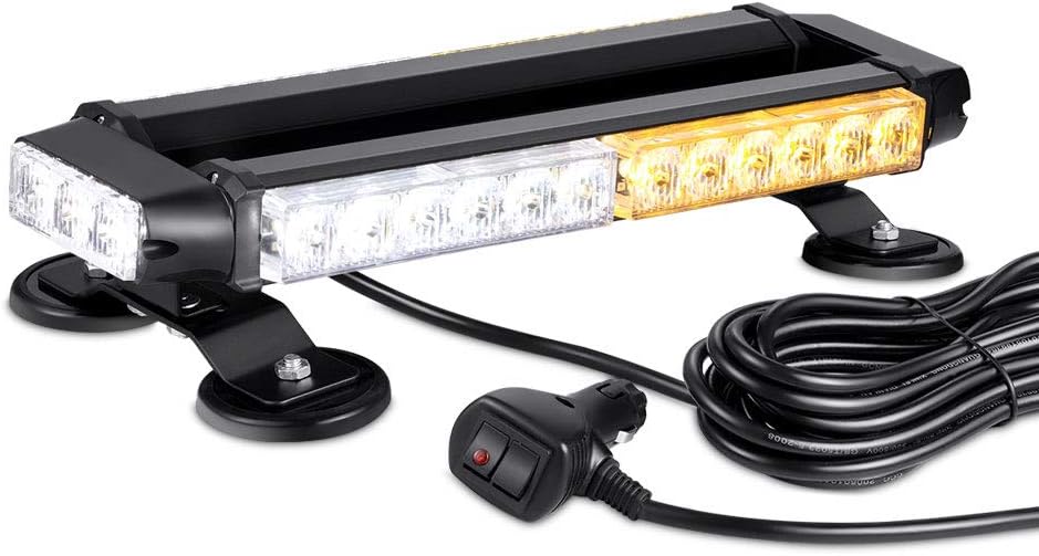 Red White LED Emergency Strobe Light Bar O2522