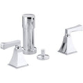 Vertical Spray Bidet Faucet with Deco Lever Handles C2382