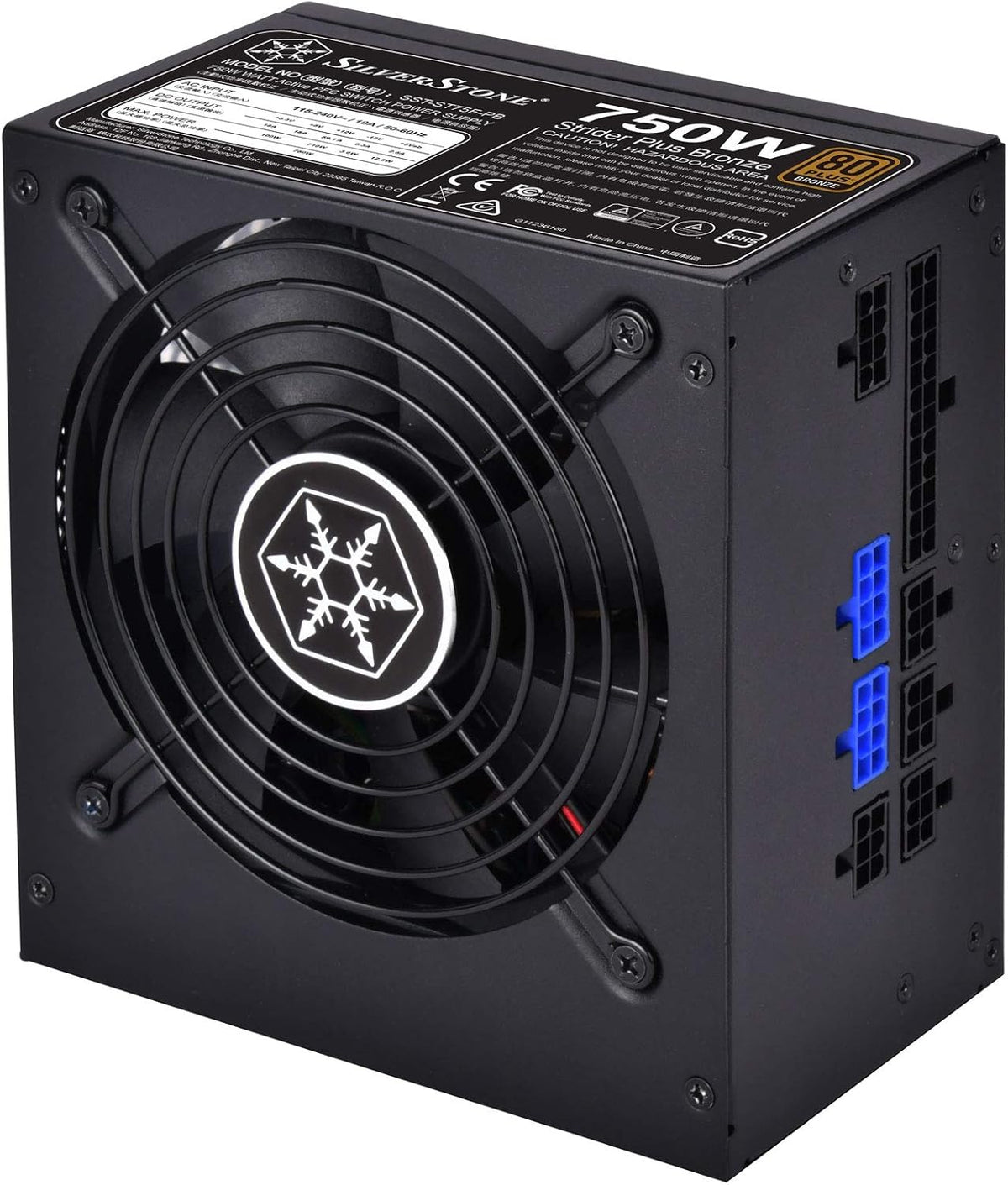 750 Watt ATX Power Supply 80 Plus Bronze Modular Y843156