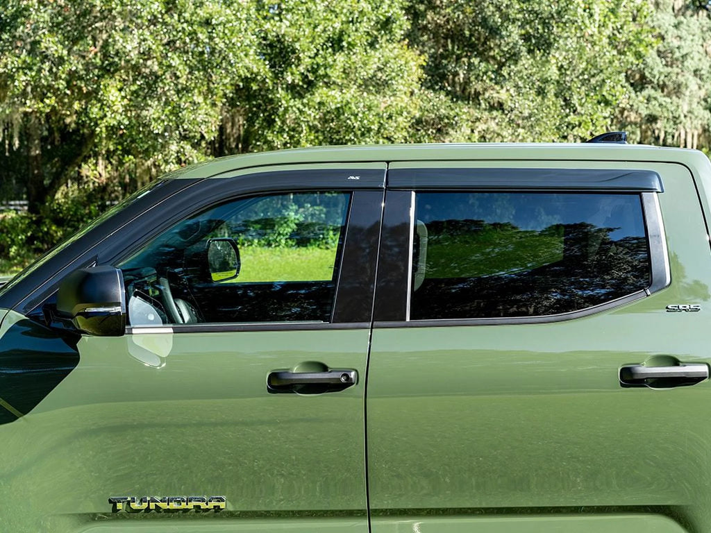4-Piece Dark Smoke Ventvisor Side Window Deflector A4446