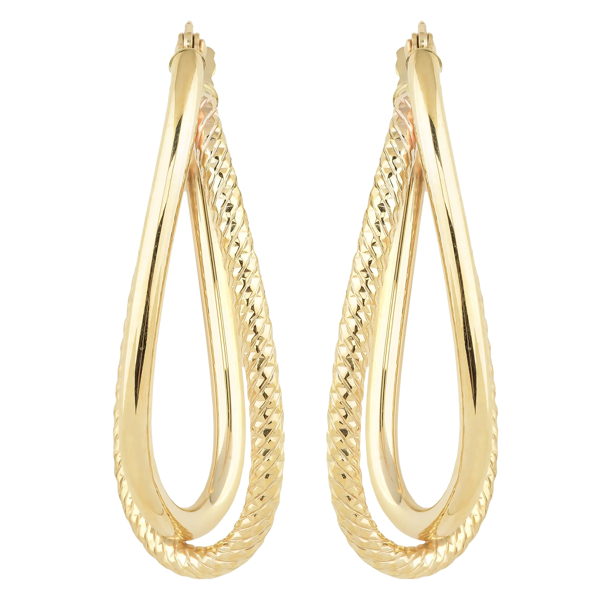Oval Hoop Earrings H463471