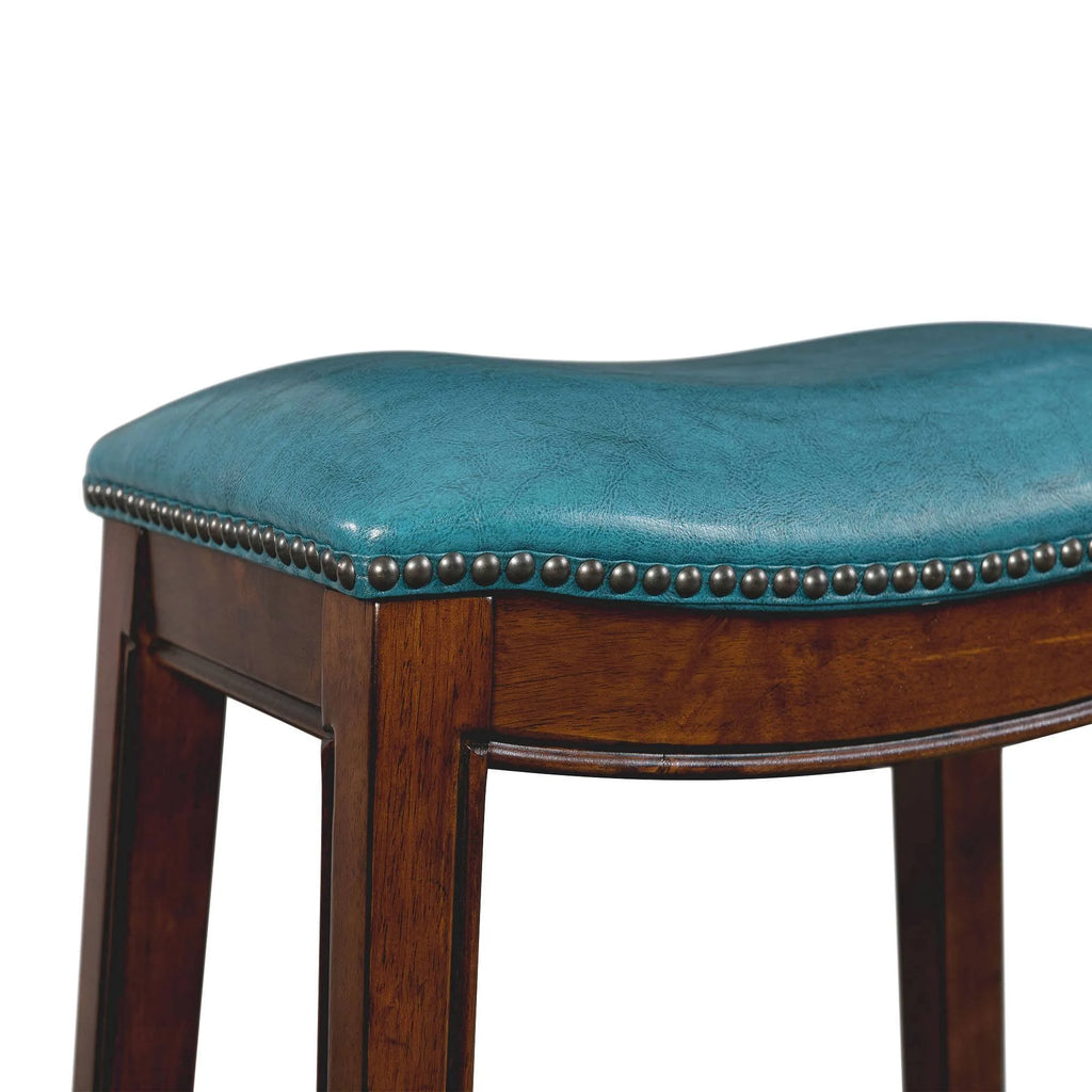 Blue Backless Bar Stool M99187