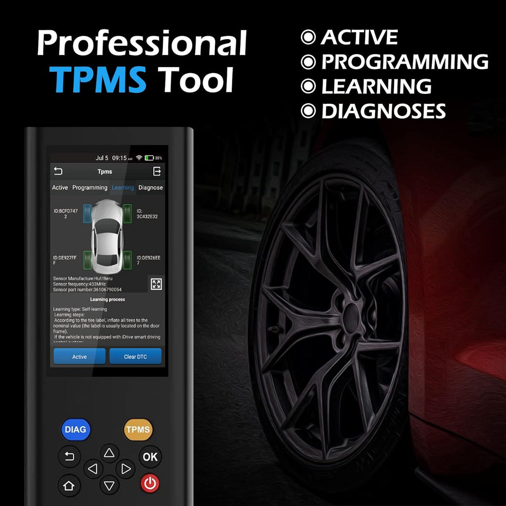 OBD2 Scanner with TPMS Programming Full System Diagnostic Scan Tool D935183