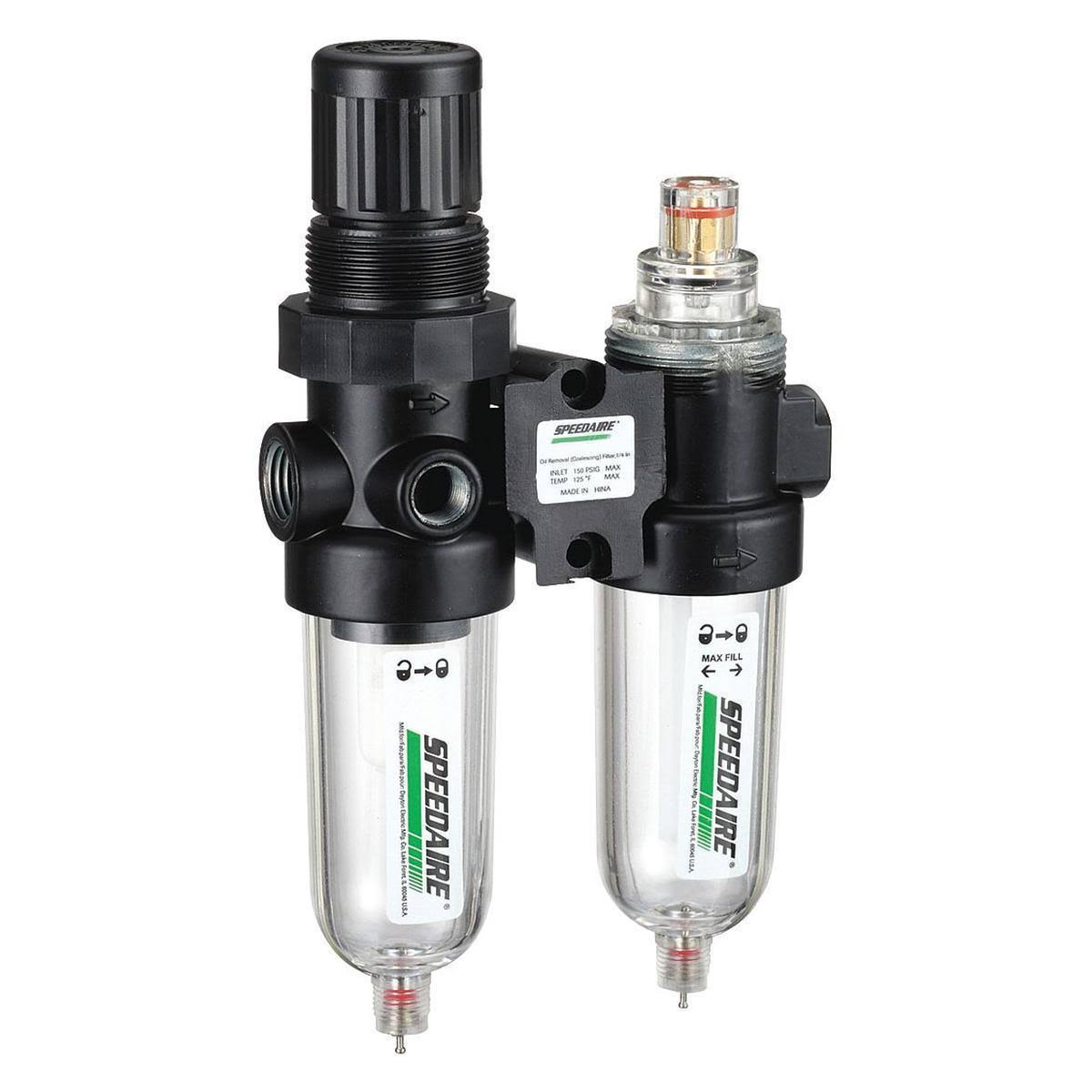 Filter/Regulator/Lubricator, 5 to 125 PSI F7083