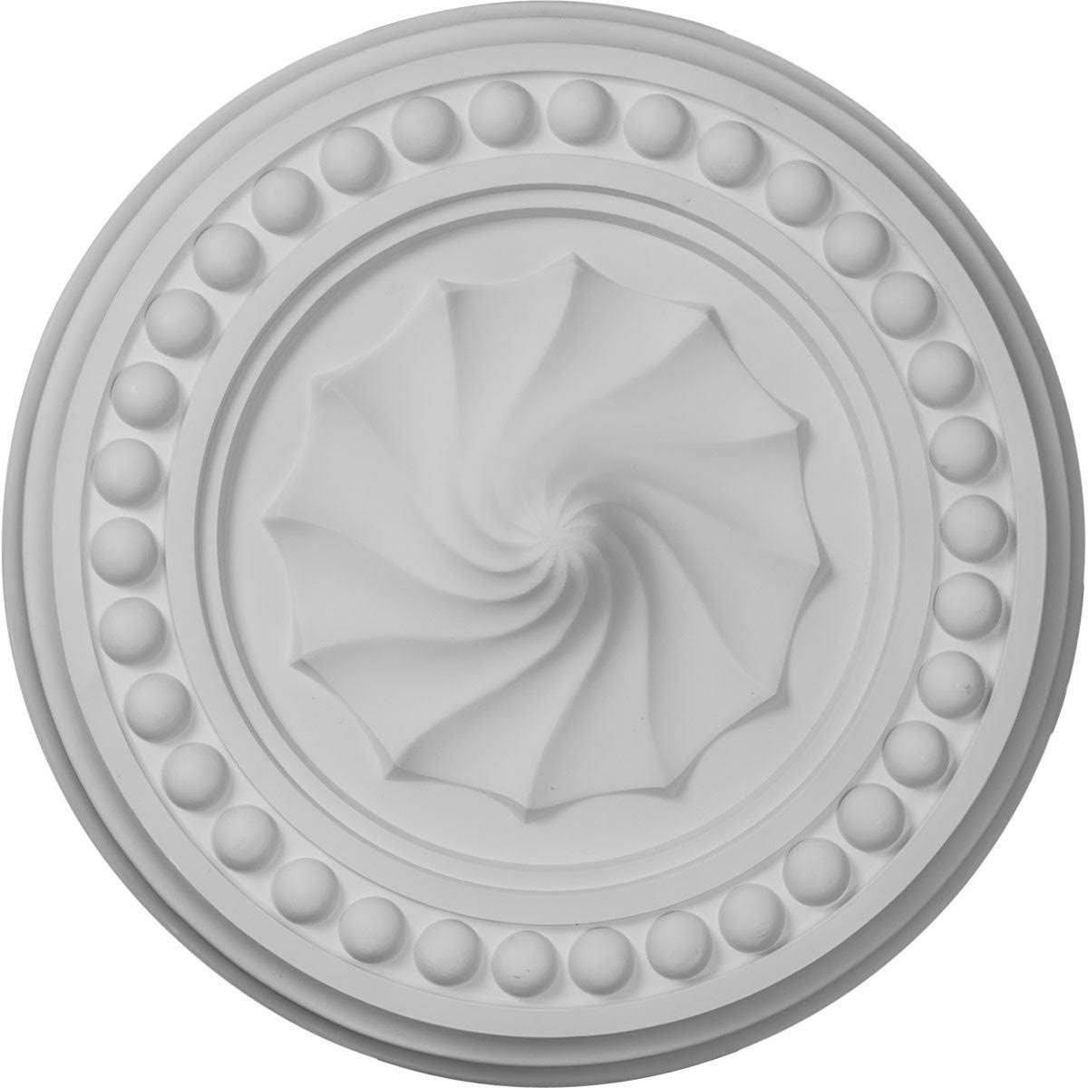 15 3/4 inch x 2 inch Ceiling Medallion Hand-Painted Witch Hazel W12156