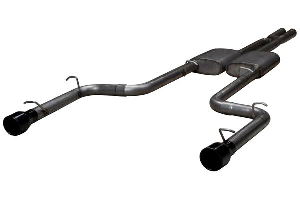 Crossmember Back Exhaust System with X-Pipe Y394