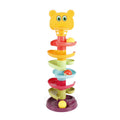 Kid Track Sliding Ball Tower Toy Stacking Toy with 3 Balls Y1165