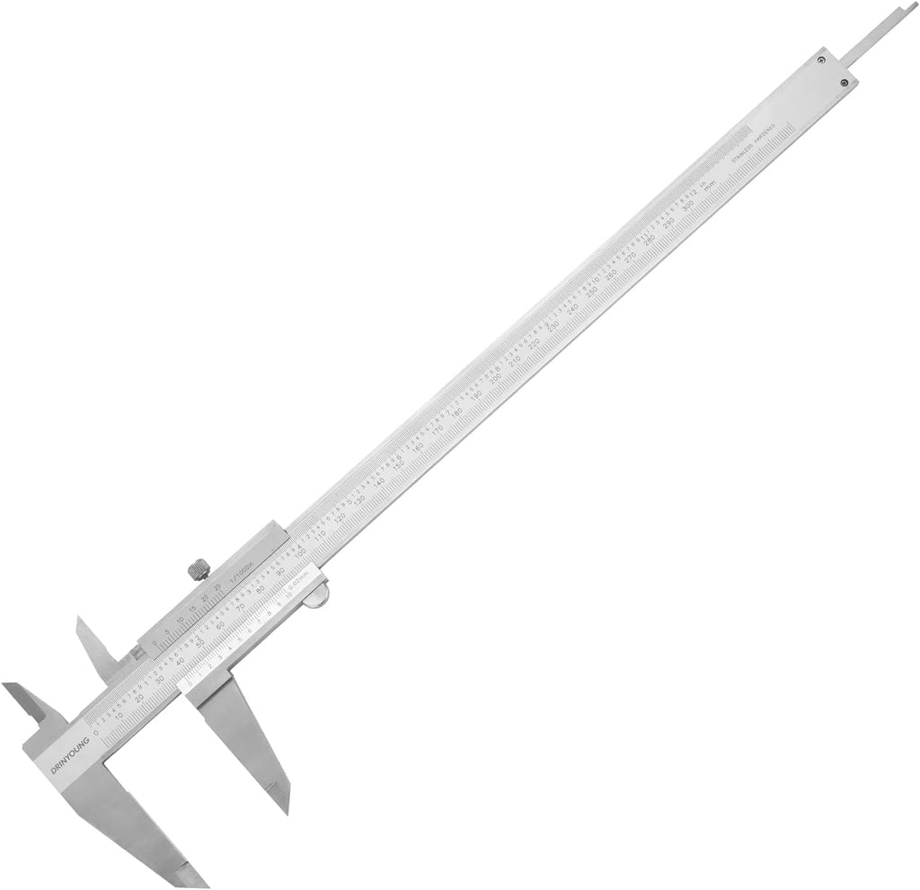 0-12" Stainless Steel Vernier Caliper, Pack of 2 D9791