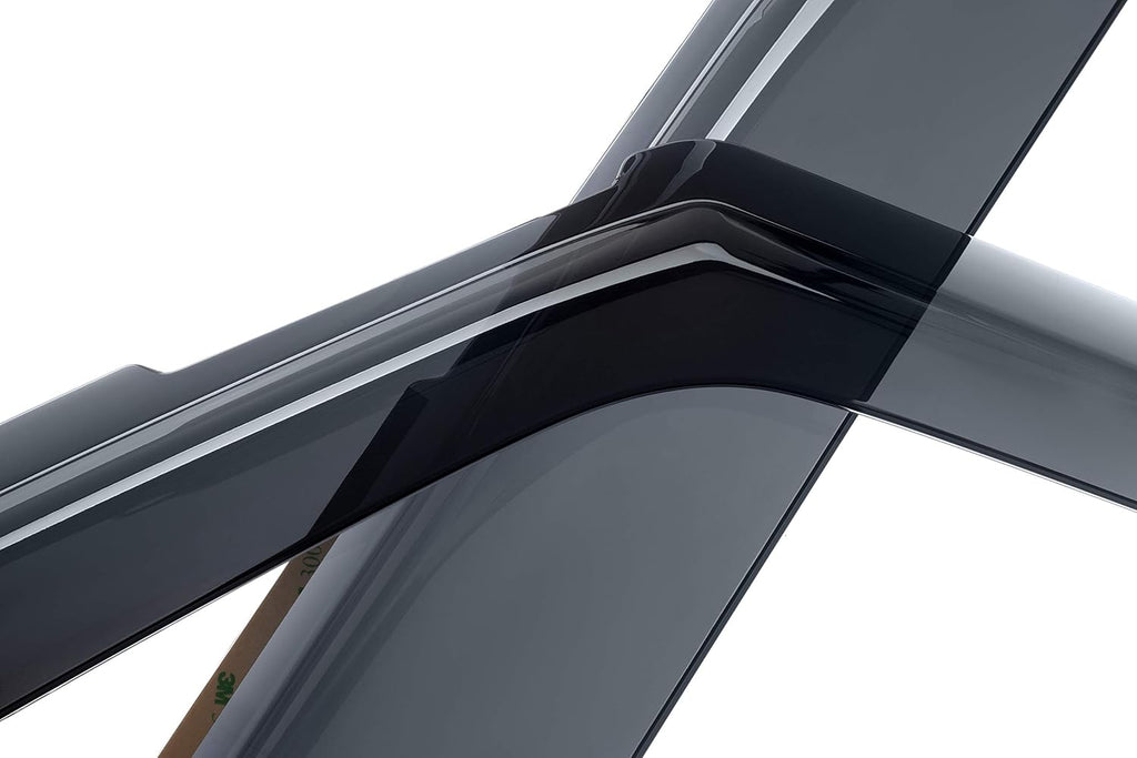 4 pcs Shatterproof in-Channel Window Deflectors for Chevrolet Equinox 2010-2017 L674