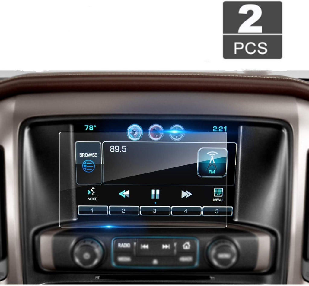 8 Inch Tempered Glass Screen Protector for Silverado MyLink Navigation B108709