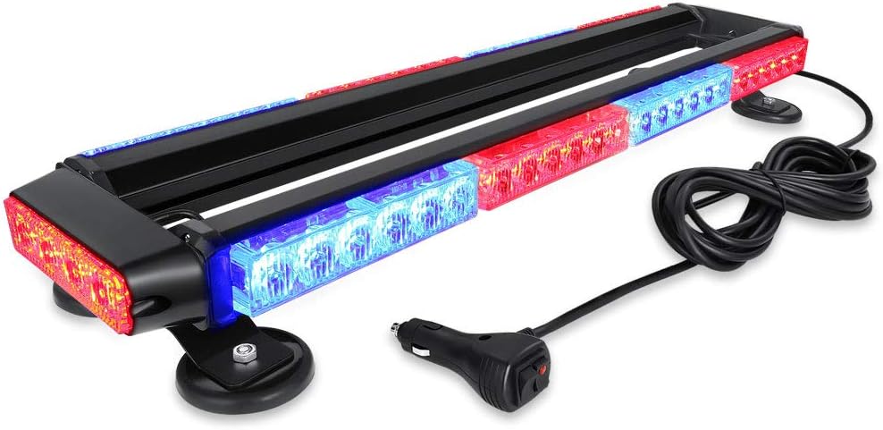 Red White LED Emergency Strobe Light Bar O2522