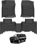 Custom Fit All-Weather TPE Floor Mat Liners Front & Rear Row Full Set S276271