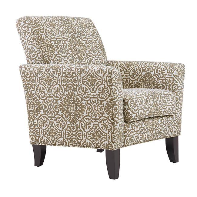 Button Tufted Arm Chair P1666