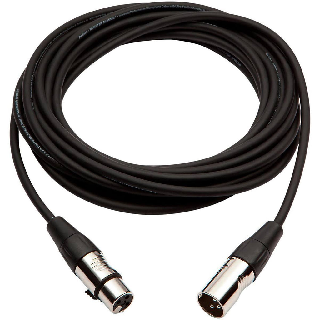 Monster Cable Classic XLR Microphone 30 ft. G328