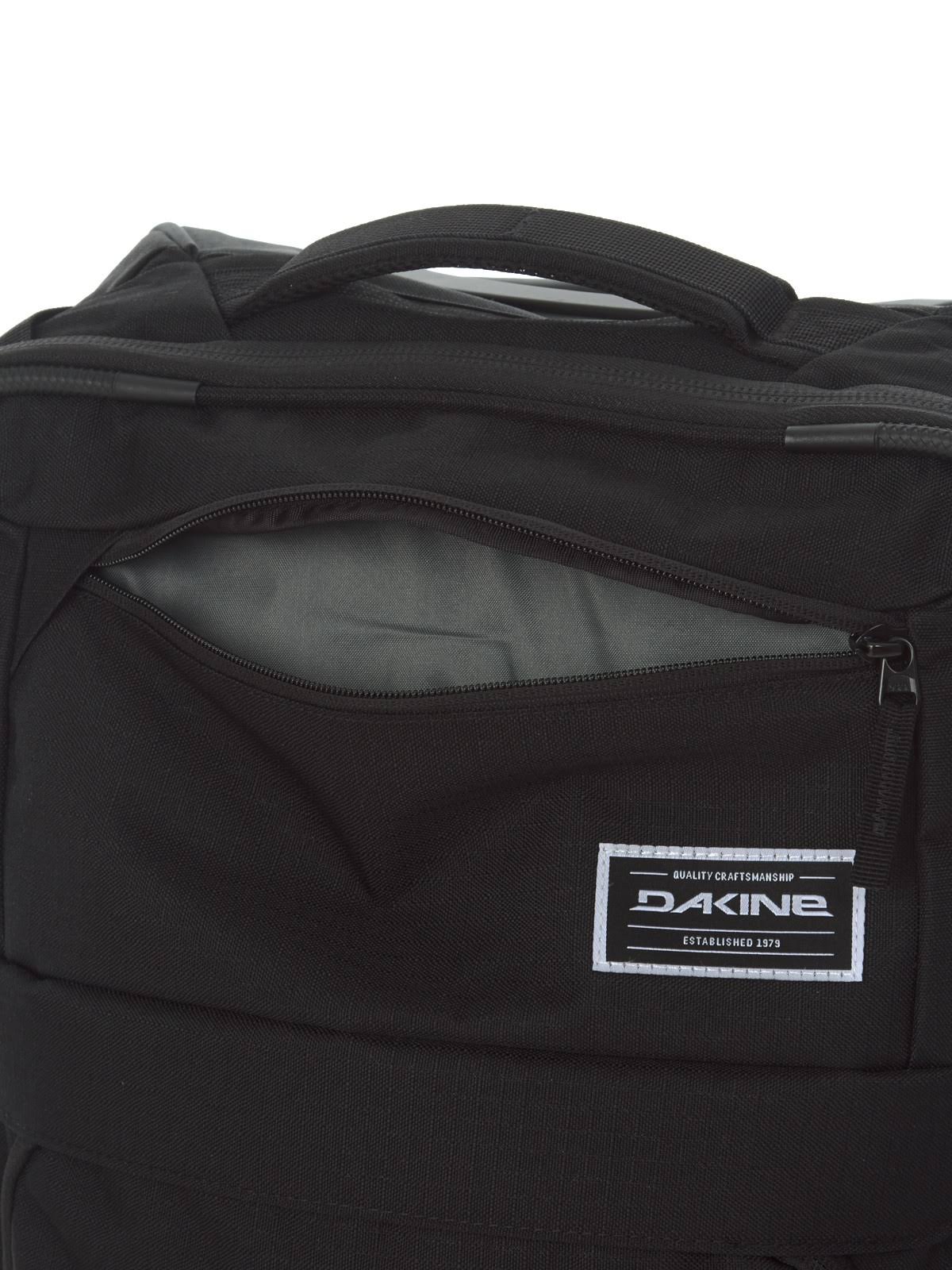Black Carry On Roller Bag W6324