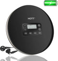 Black Rechargeable Portable CD Player Pack of 2 Q20224