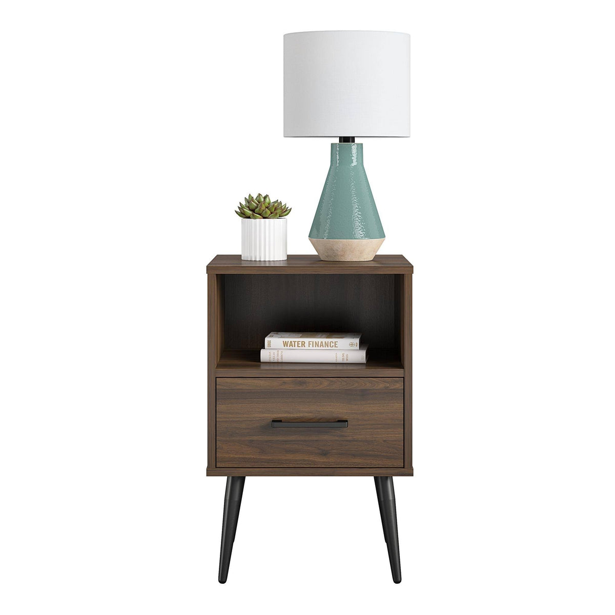 Walnut End Table T44666