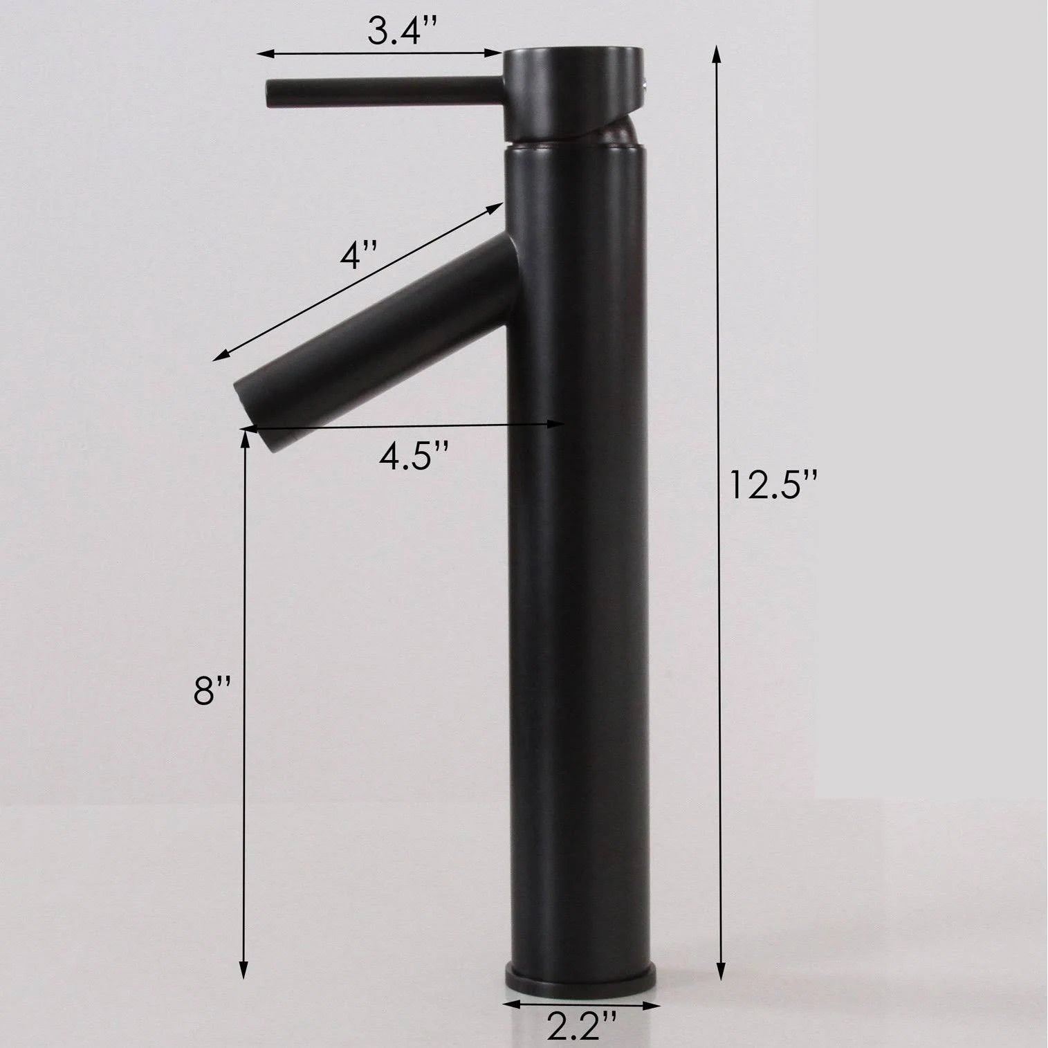 Oil Rubbed Bathroom Vessel Sink Faucet with Pop-Up Drain M6777