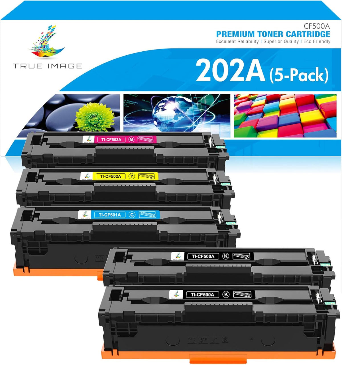 Compatible Toner Cartridge 5-Pack X67967