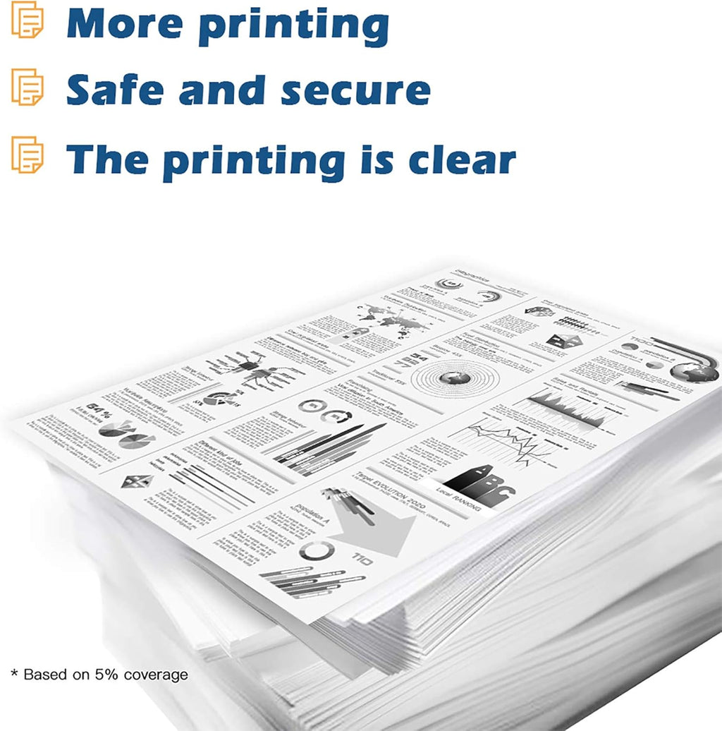 4 Pack Black Toner Cartridge V4832
