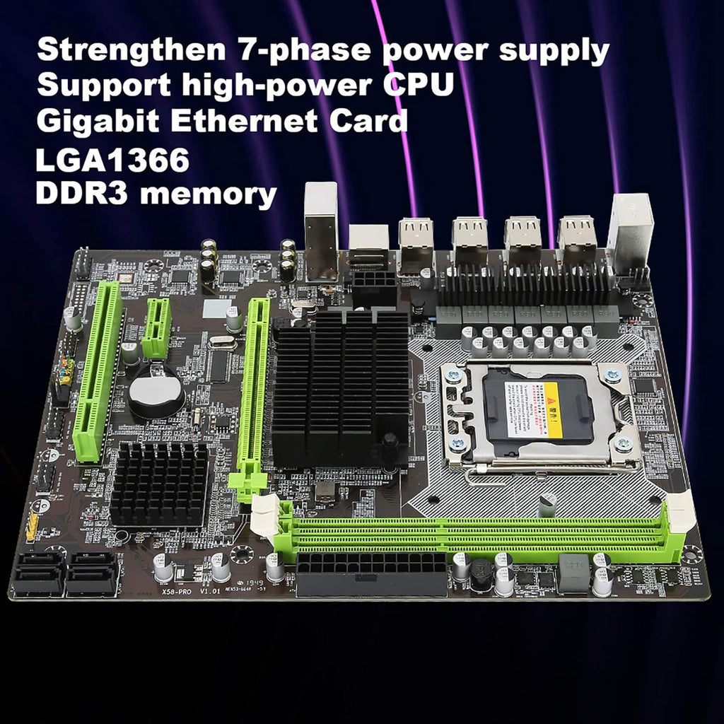 LGA1366 X58 Computer Motherboard X6089