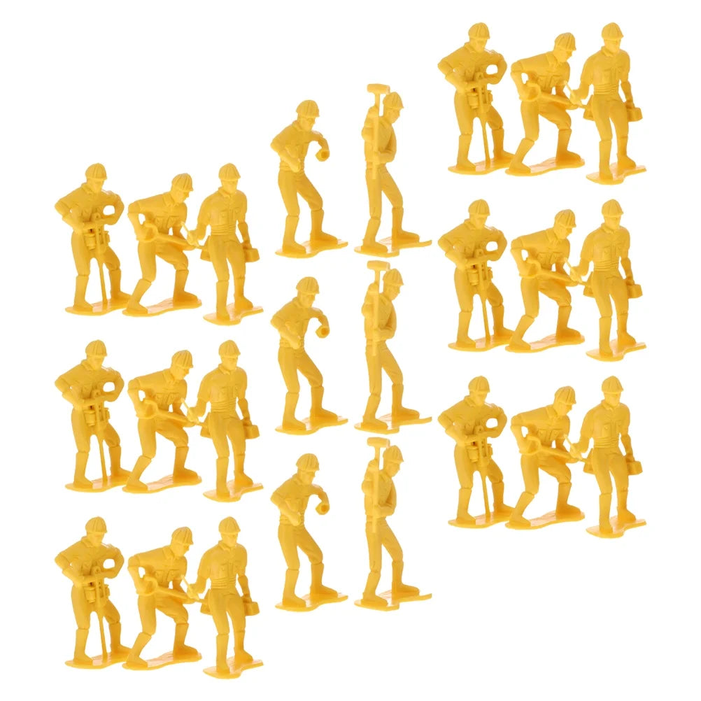 225 pcs Plastic Toy People Figurine Play Set M35311