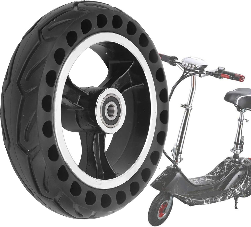 200x50 Solid Rubber Wheel with 8-inch Hub, Pack of 2 O720