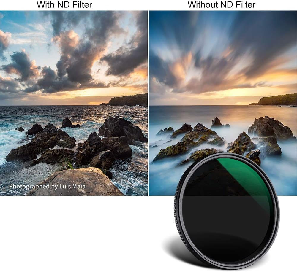 77mm Variable Neutral Density Filter ND8-ND2000, Pack of 2 A277