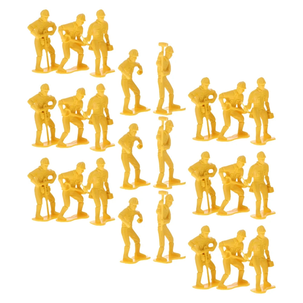 225 pcs Plastic Toy People Figurine Play Set M35311