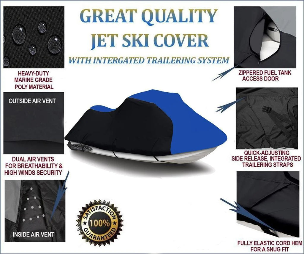 Heavy-Duty Jet Ski PWC Watercraft Cover P60840