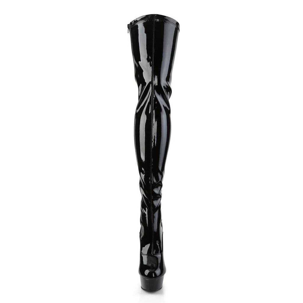 Black Faux Leather 5 H22345