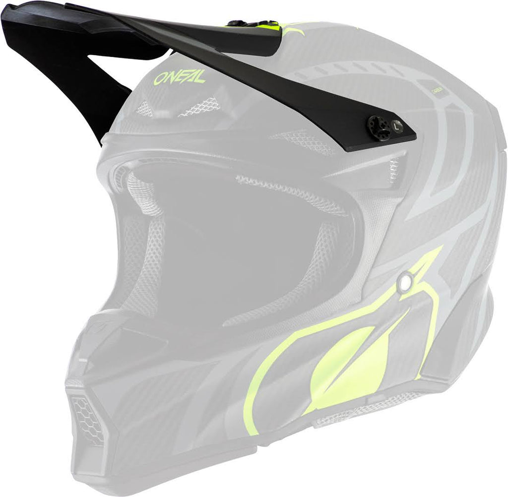 Black/Neon Yellow XL Carbon Race Helmet H695529