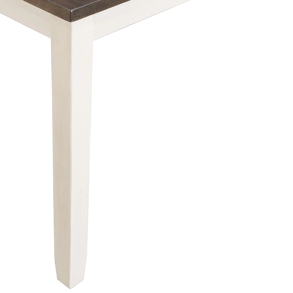 6PC Dining Set with Table, Four Chairs and Bench X88799