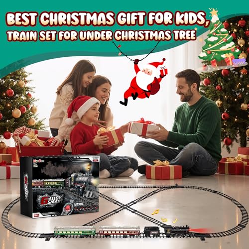 Remote Control Train Set with Track and Carriages V4313