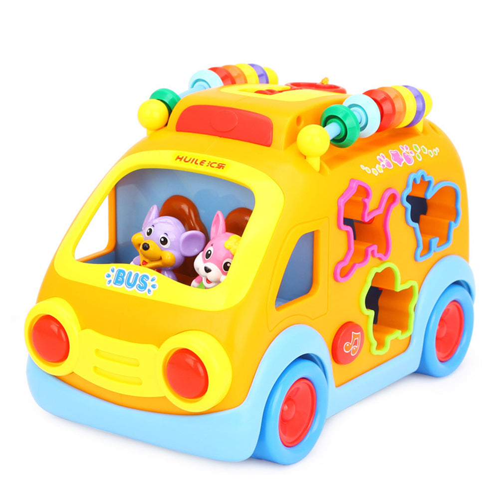 Toddler Music Bus Toy with Animal Matching K103