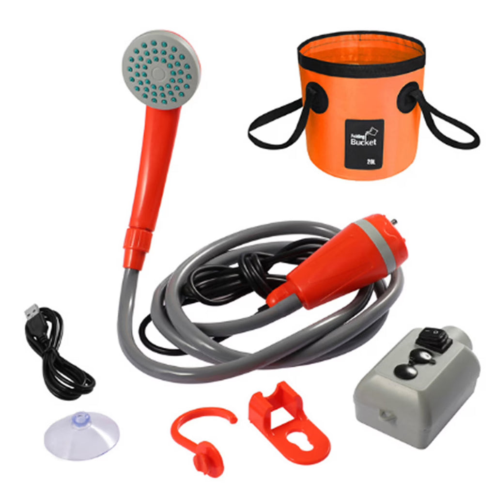 20L Collapsible Water Bucket Shower Pump I35900