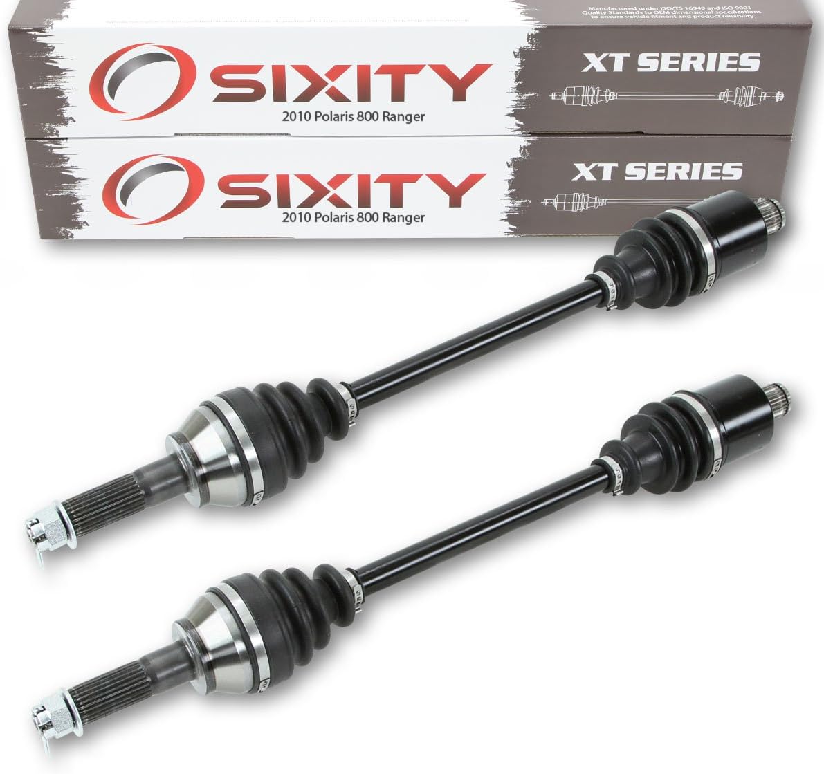 Rear Left Right Axles Pair for Polaris Ranger 4X4 F6063