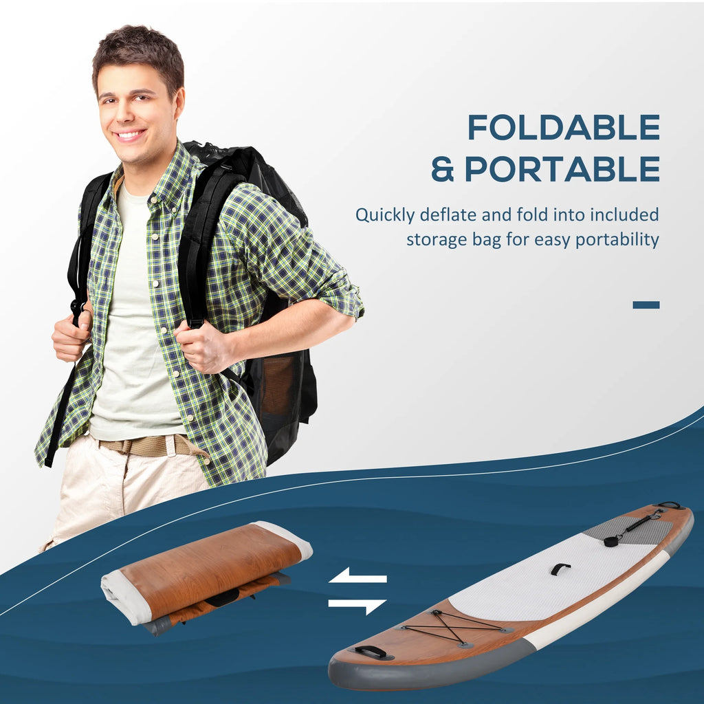 11 Ft. Inflatable Stand Up Paddle Board with Accessories H9089