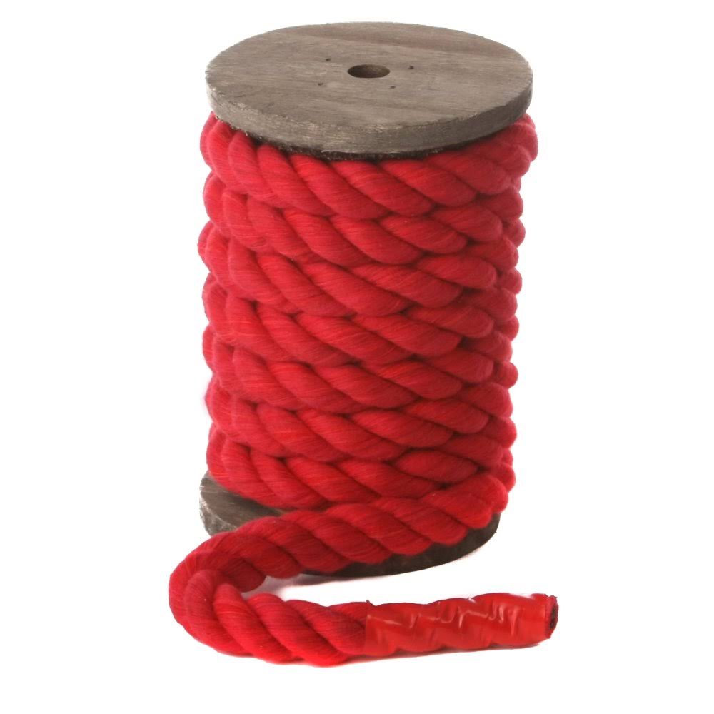 Red Cotton Rope (1/4 inch x 600 Feet) L85176