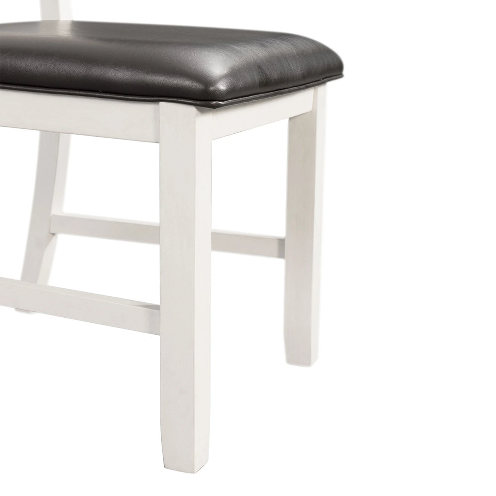 6PC Dining Set with Table, Four Chairs and Bench X88799